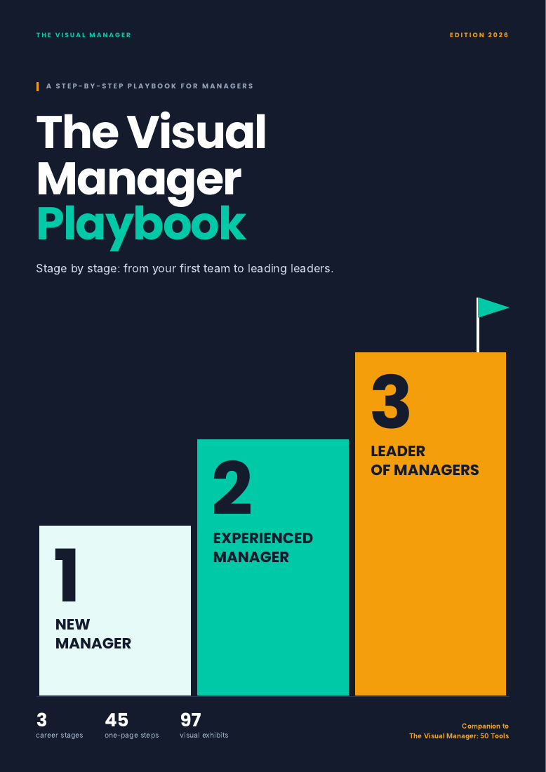The Visual Manager Playbook cover